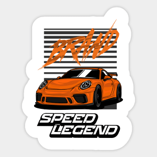 Sport Car - Speed Legend Sticker